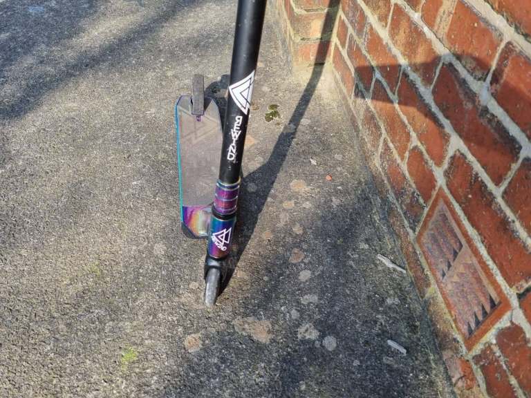 Blunt Prodigy Stunt Scooter – Multicoloured, Good Condition