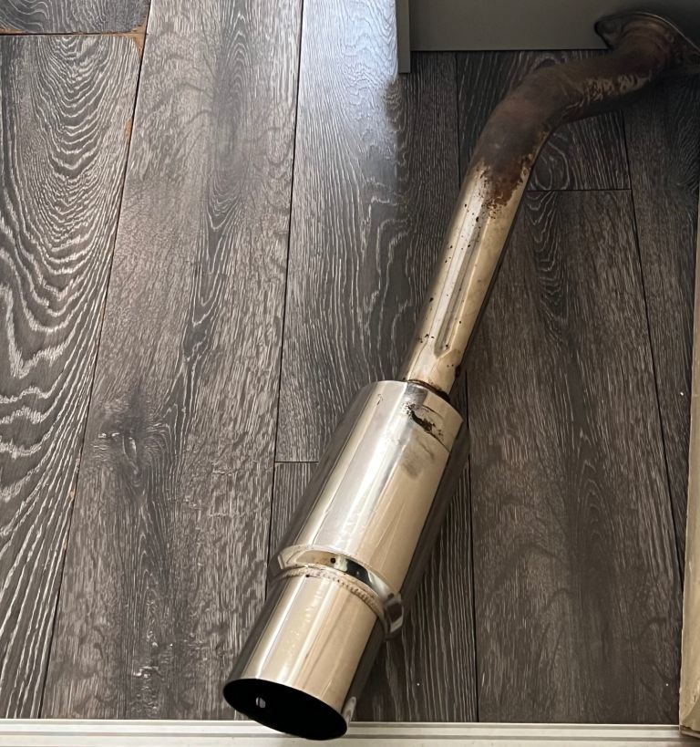 Civic ep3 type r backbox exhaust 