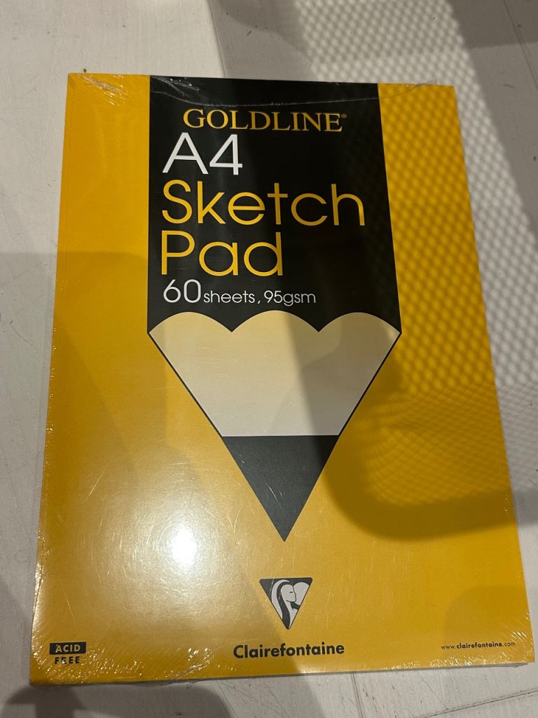 image for A4 unused sketch pad 