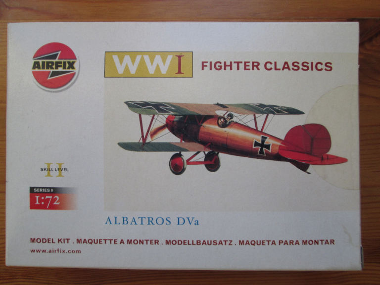 Collectible Vintage Limited Edition Airfix Kit - WW1 Fighter Classics- Albatross DVa