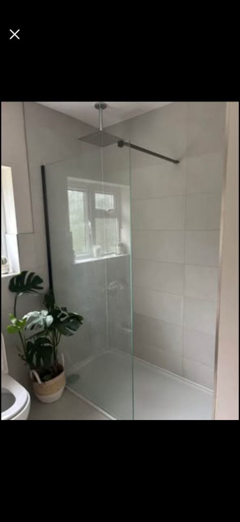 Crosswater Gallery Walk In Shower Screen