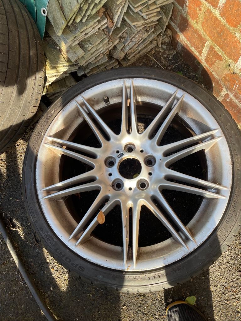 BMW genuine style 225 staggered 19” alloys