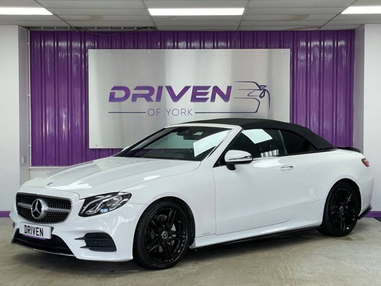 2018 Mercedes-Benz E Class 2.0 E220d AMG Line (Premium) Cabriolet 2dr Diesel G-Tronic+ Euro 6 (s/...