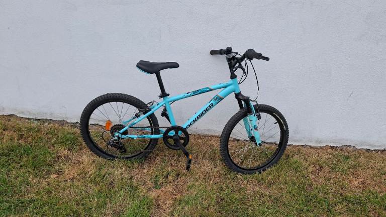 ROCKRIDER Kids Mountain Bike – Blue, Very Good Condition