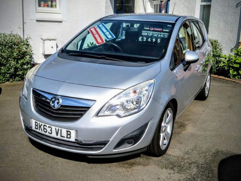 13/63 Vauxhall Meriva 1.4 Exclusiv MPV 5dr.**12m MOT, All Books, FSH, Fresh Service**