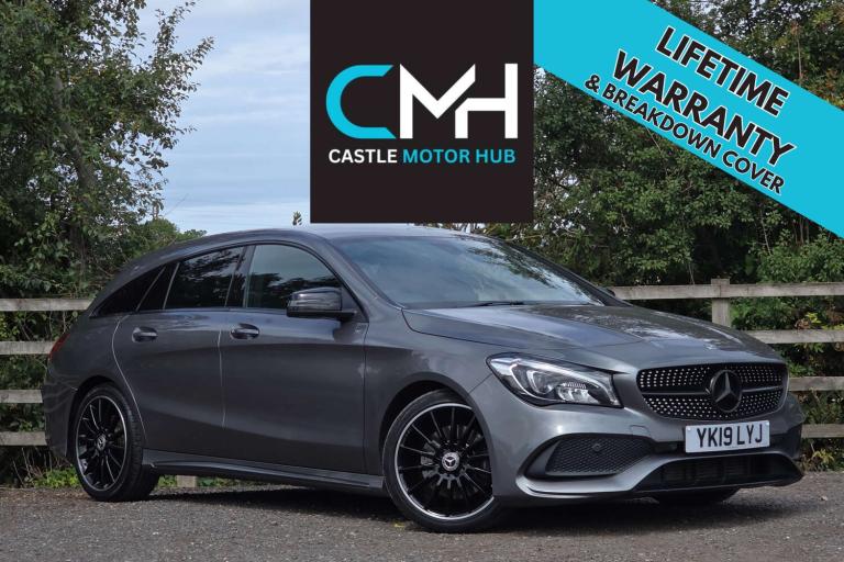 2019 Mercedes-Benz CLA CLA 220 AMG Line Night Edition 4Matic 5dr Tip Auto ESTATE PETROL Automatic