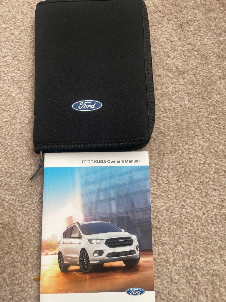 Ford Kuga 2016 onwards, owners manual and case