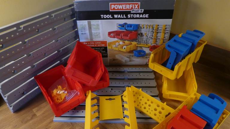 Powerfix Tool Wall Storage System Organizer - New and Unused