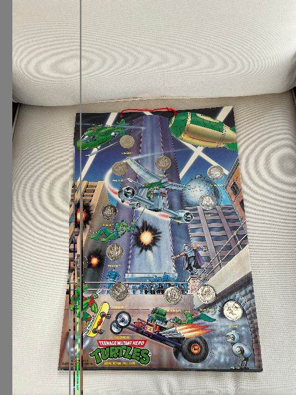Teenage Mutant Hero Turtles Wall Chart | in Norwich, Norfolk | Gumtree
