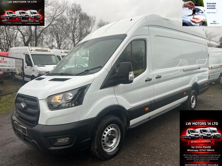 FORD TRANSIT T350 130 BHP EXLWB EXHIGH ROOF JUMBO L4 H3 2023 23 REG EURO 6 ULEZ