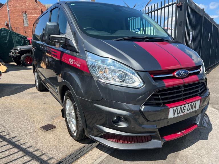 2016 Ford Transit Custom ltd 2.2 CHAIN ENGINE rare rear tail gate no Vat £6999