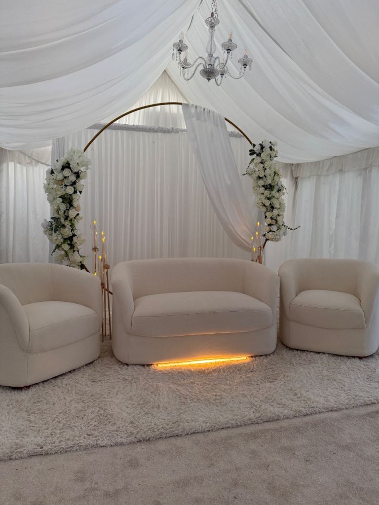 Wedding sofa set for Hire 