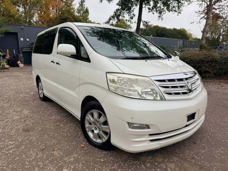 2007 Toyota Alphard FRESH IMPORT V EDITION 2.4 AUTO 8 SEATS MPV PETROL ULEZ 4.5/B MPV Petrol Auto...
