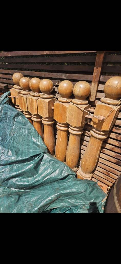 7 Big Newel Posts