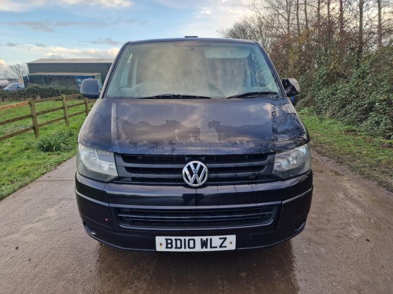 2010 VW Volkswagen Transporter Black  Spares Repairs  265k Miles  FACELIFT