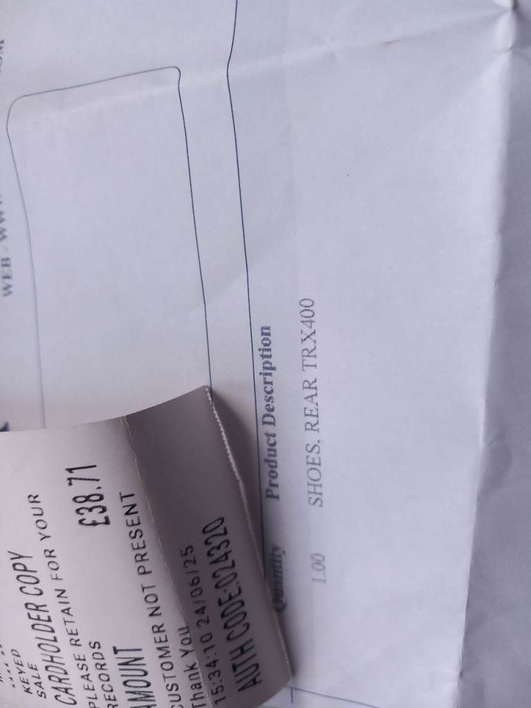 Honda Quad Brake Shoes