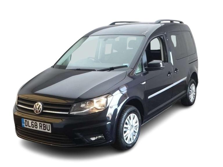 2019 Volkswagen Caddy Life SWB 2.0 Tdi PASSENGER WHEELCHAIR UPFRONT ACCESSIBLE VEHICLE WAV MOBILI...
