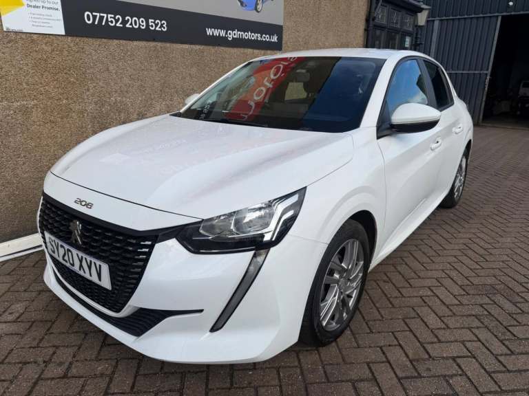 2020 Peugeot 208 1.2 PureTech Active 5dr HATCHBACK PETROL Manual