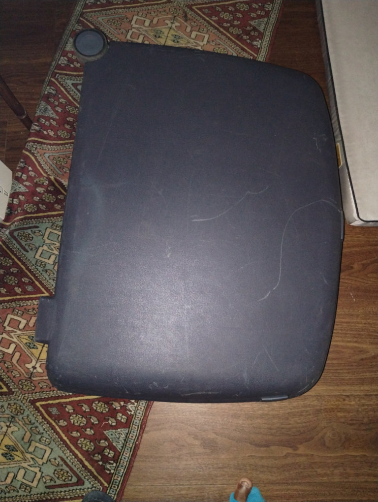 Samsonite Hard Shell Blue Suitcase 74cm on 2 Wheels