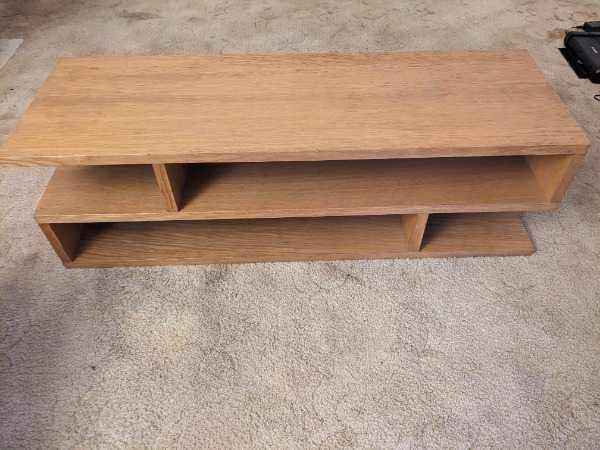 wooden table for living room, tv stand, veneer