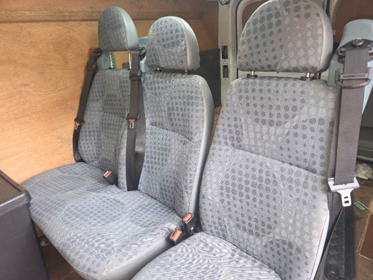 Van rear seats 