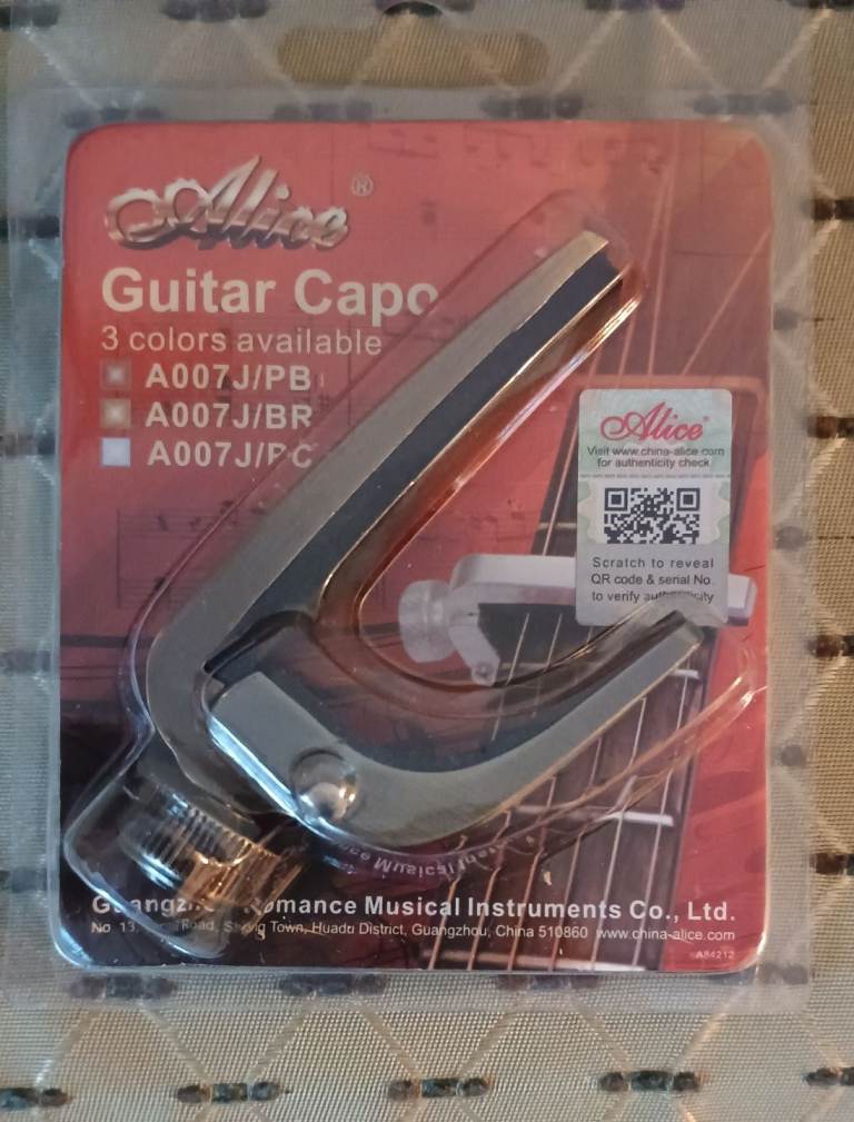 Alice Acoustic Electric Guitar Capo