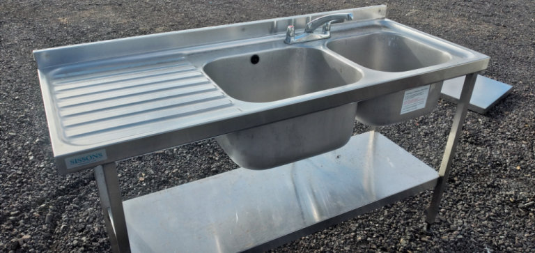 Catering equipment commercial stainless steel sinks restaurant kitchen trailer items 