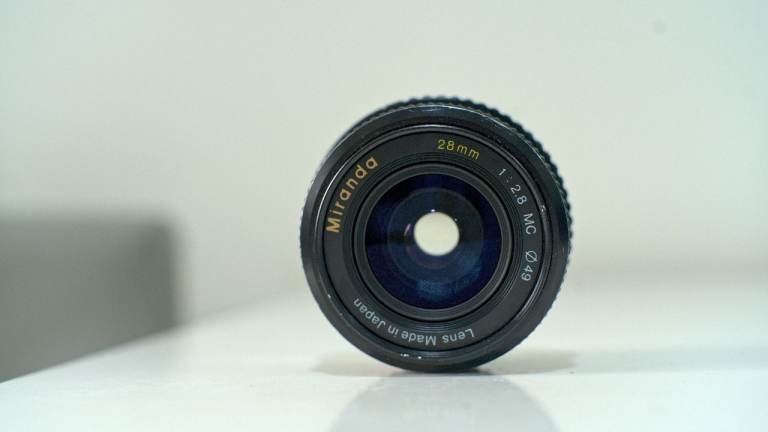 Miranda 28mm f/2.8 MC Camera Lens – Good Condition