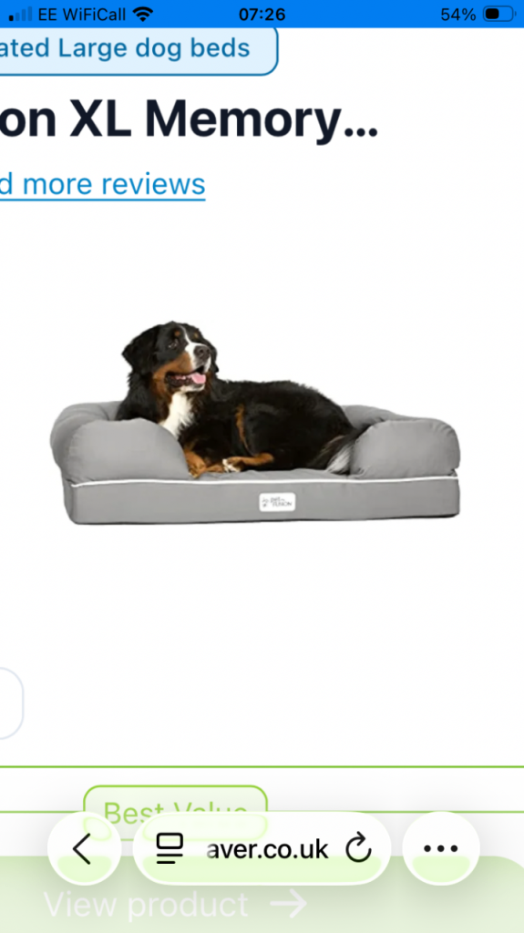 Dog bed xl