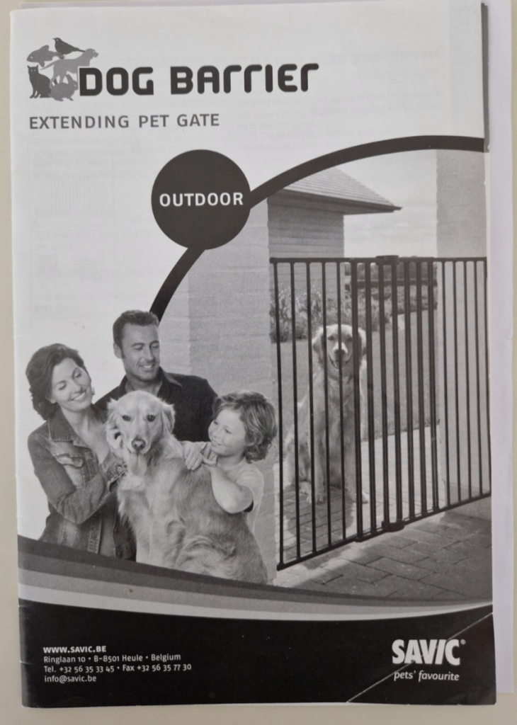 Savic Extending Outdoor/Indoor Pet Gate 