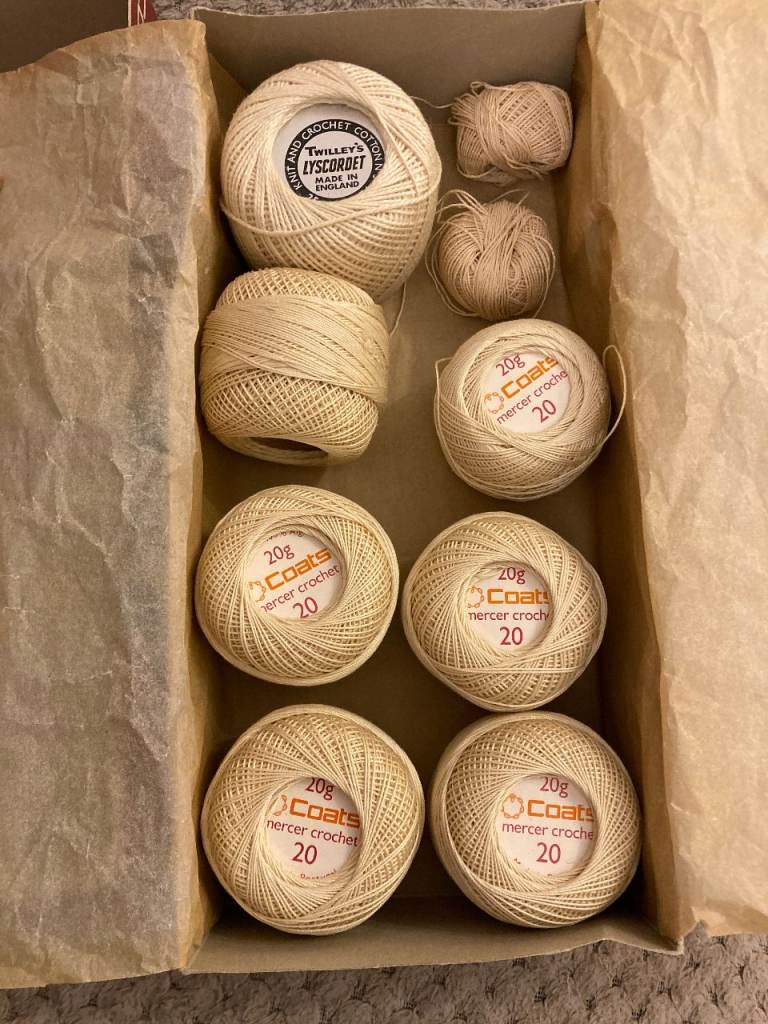 VINTAGE COATS CROCHET THREAD 