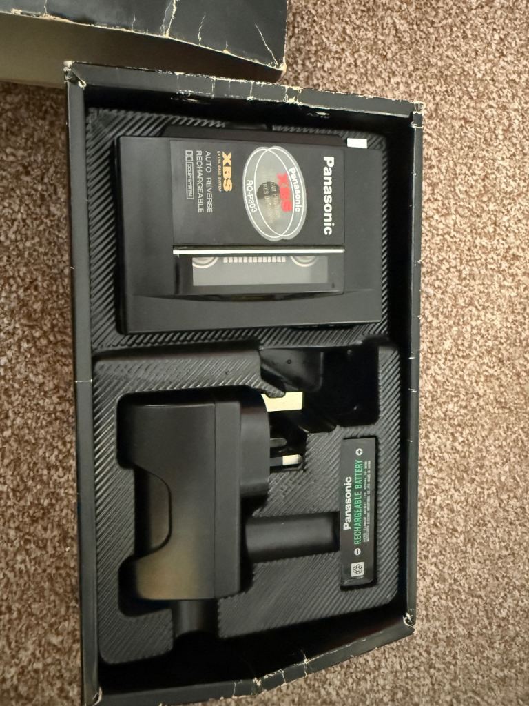 Rare Vintage BNIB Panasonic RQ-P303 stereo cassette player 