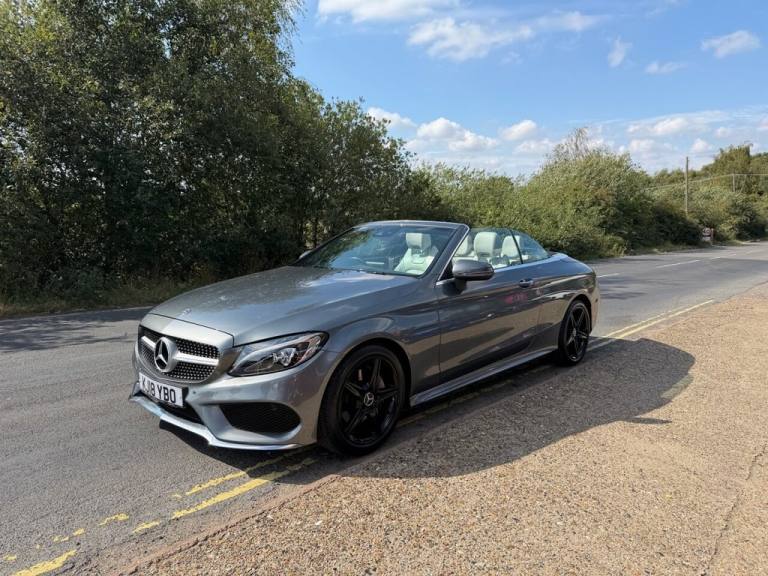 2018 Mercedes-Benz C Class 2.1 C220d AMG Line Cabriolet 2dr Diesel G-Tronic+ Euro 6 (s/s) (170 ps...