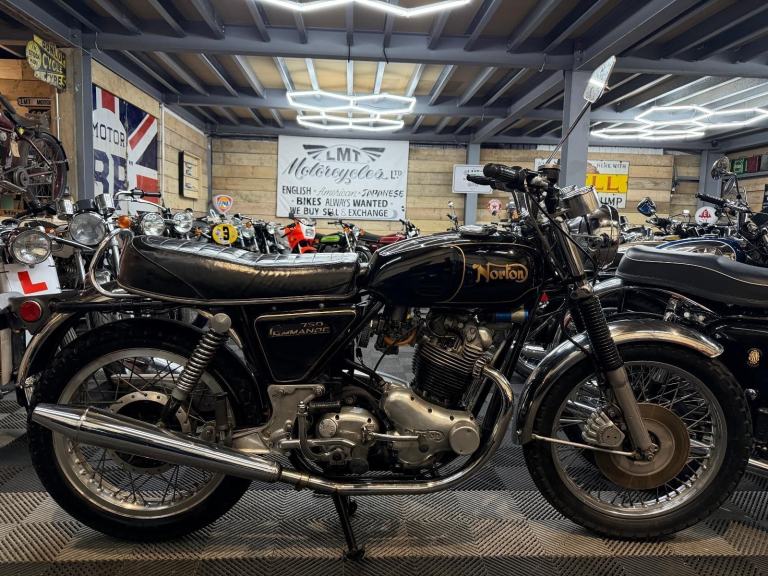 1973 Norton commando 750, last owner since 1974, lovely useable classic 