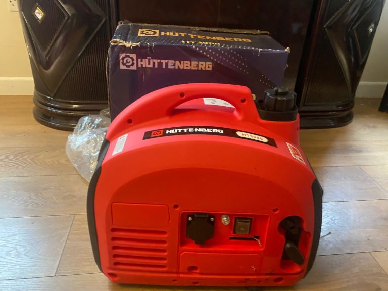 HüTTENBERG HT2000 Gasoline Generator – Pre owned New