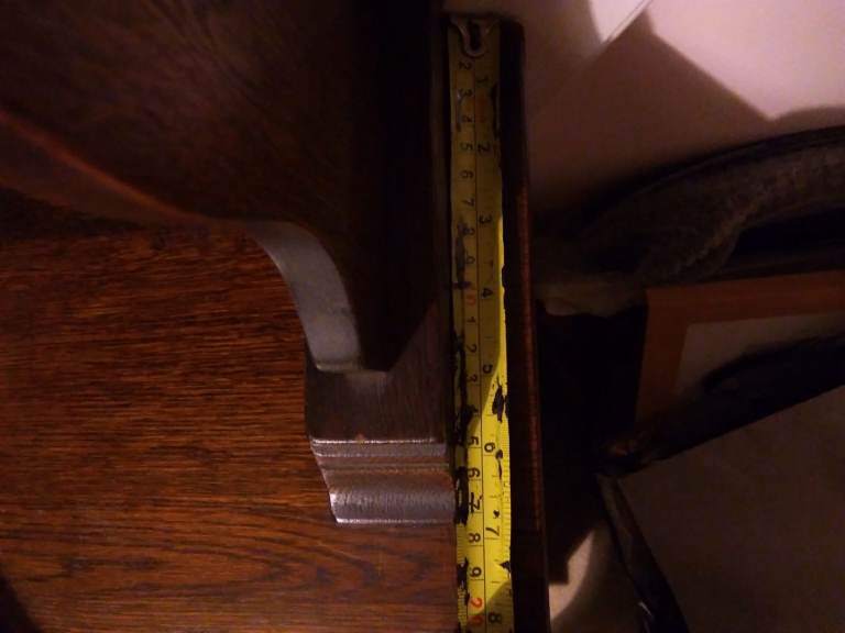 Oak dresser sideboard and plate rack