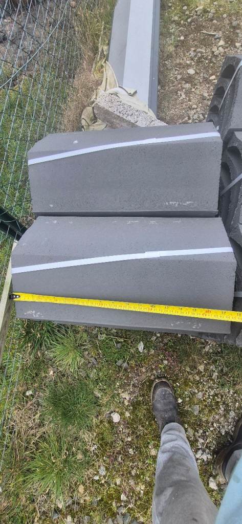 Brand new grey ridge tiles | in Buckie, Moray | Gumtree