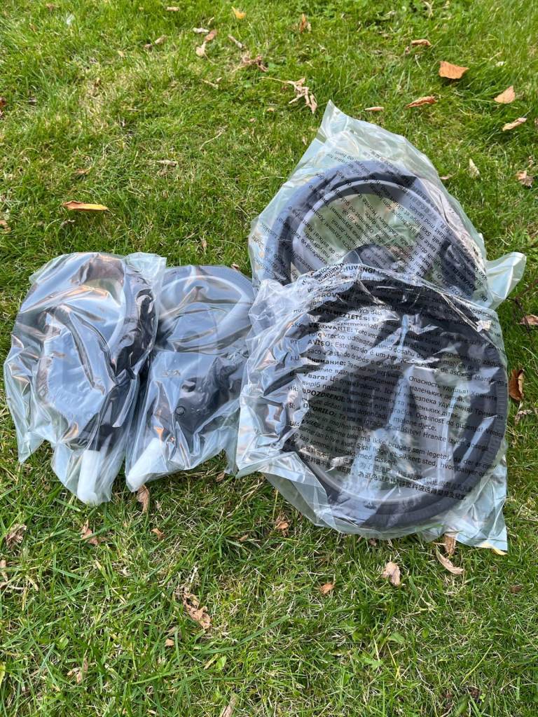 image for Tutti Bambini Arlo Pram Wheels brand new replacement