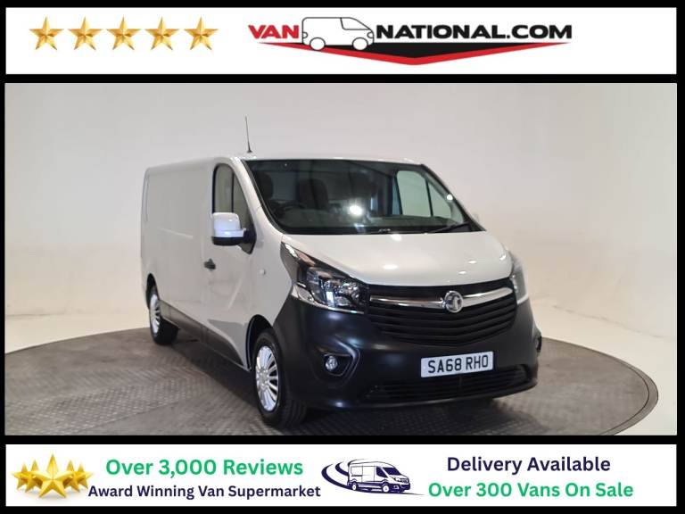 2018 Vauxhall Vivaro 2900 1.6CDTI 120PS Sportive H1 Van PANEL VAN DIESEL Manual