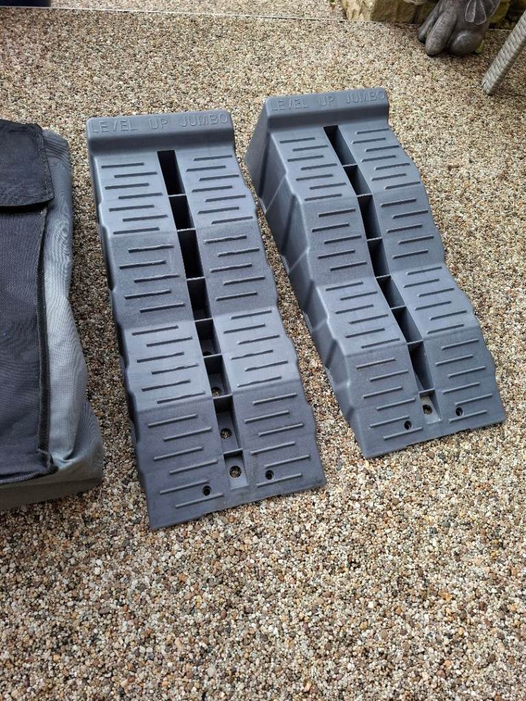 Chocks/Levellers for motorhome or caravan