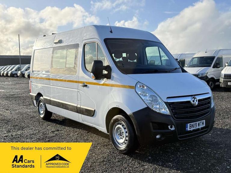 2019 Vauxhall Movano 3500 Panel Van Diesel Manual FWD L2 H2 Euro 6 Welfare Diesel Manual