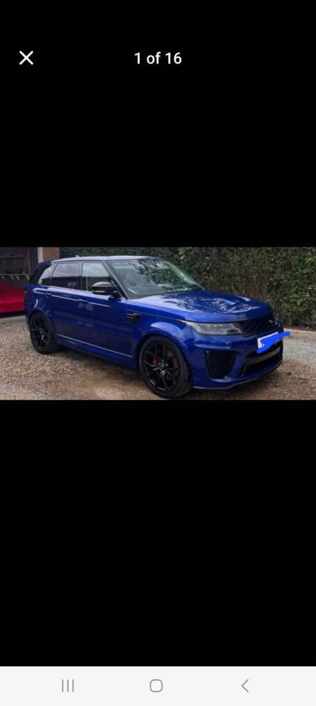 Land Rover, RANGE ROVER SVR, 2021, Semi-Auto, 5000 (cc), 5 doors