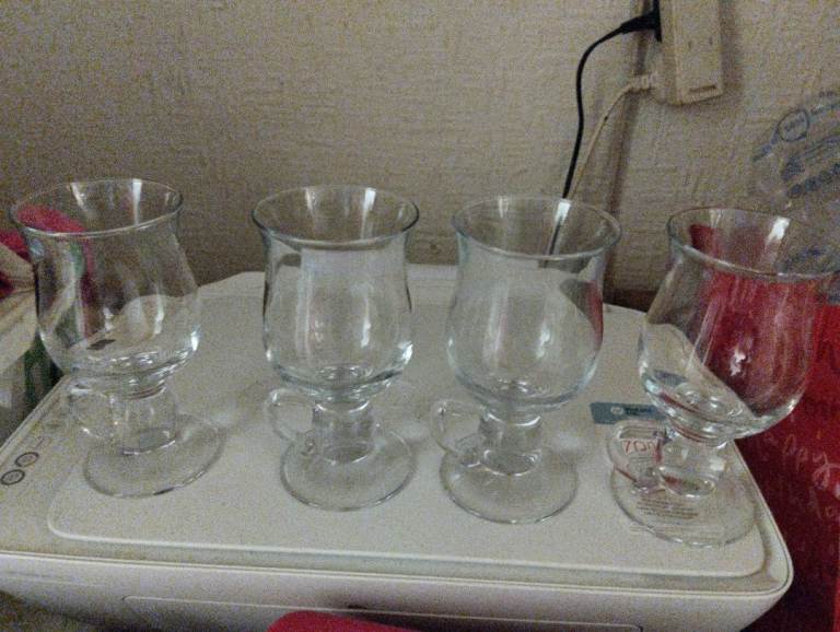Irish coffee glasses