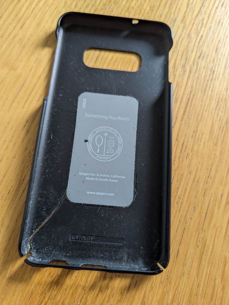 Spigen Thin Fit Case Compatible with Samsung Galaxy S10e - Black