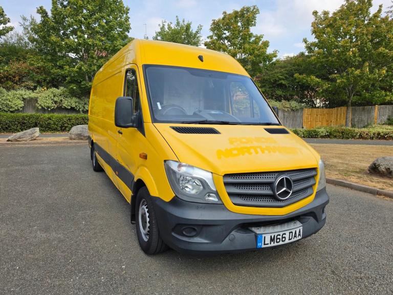 MERCEDES-BENZ SPRINTER 3.5T HIGH ROOF EX DHL 1 OWNER A/C MOT 08/2027 NO VAT