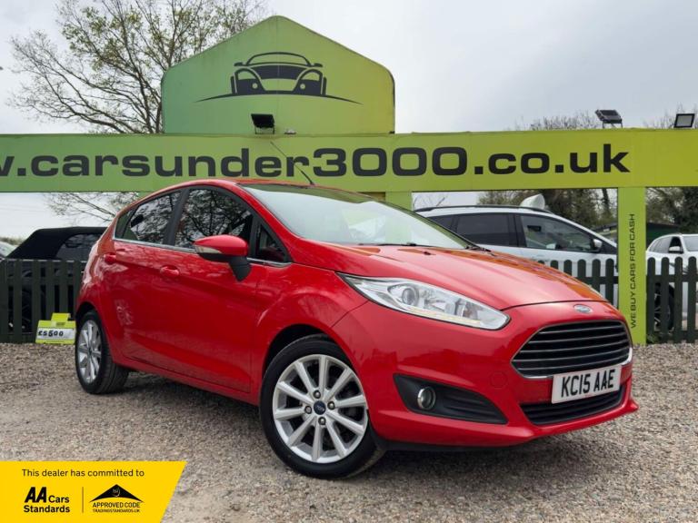 2015 Ford Fiesta 1.0 Fiesta Titanium T 5dr Hatchback Petrol Manual