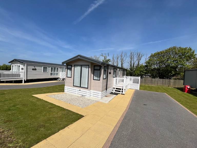 2021 Swift Burgundy static caravan for sale at Pentire Coastal Holiday Park, Bude EX23 9HP