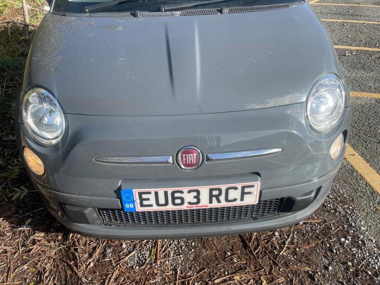 FIAT 500 1.2 COLOUR THERAPY 63 REG GREY 3 DOOR 12 MONTHS MOT TAX £35 TIMING BELT REPLACED