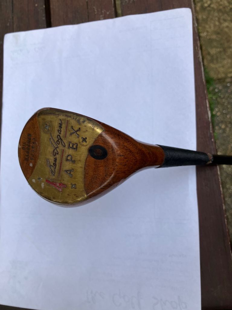 Ben hogan persimmon 4 wood collectors 