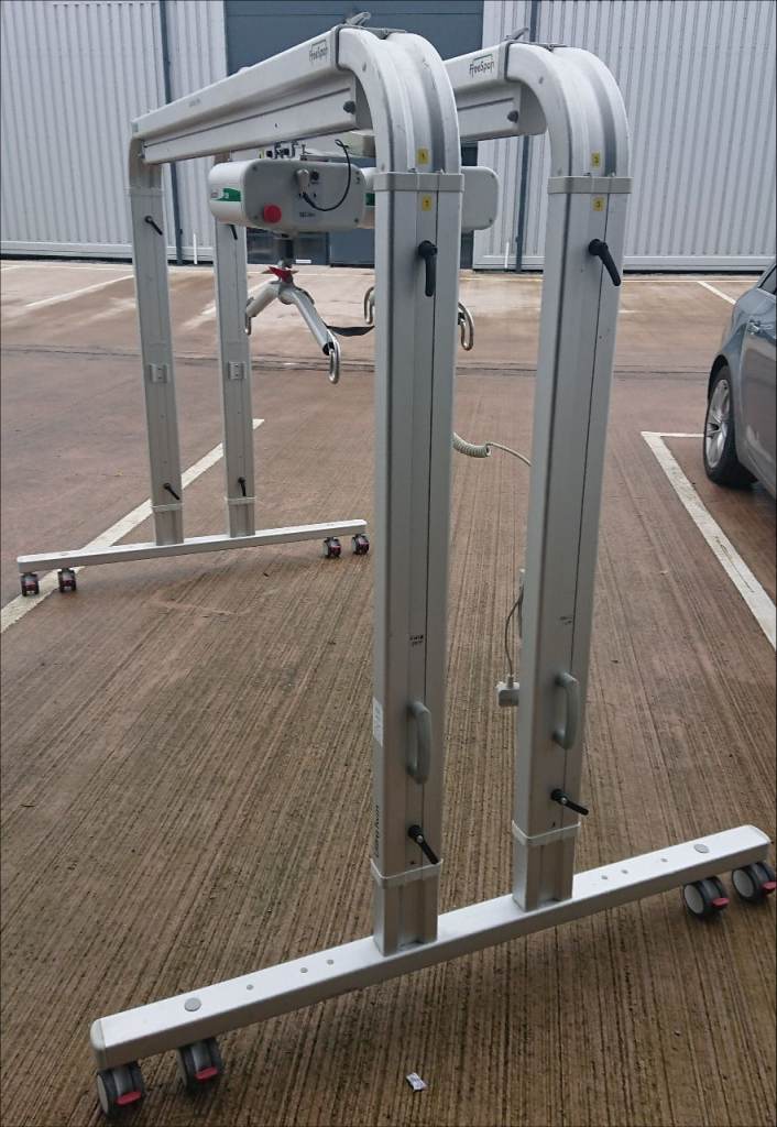 Liko FreeSpan™ UltraTwin Bariatric movable gantry hoist for mobility upto 400kg 2M OR 5M Travel